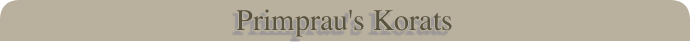 Primprau's Korats 